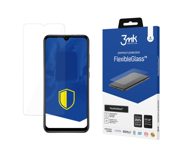 3mk Szkło Flexible Glass do Xiaomi Redmi 9/9A/9C - 576619 - zdjęcie 2